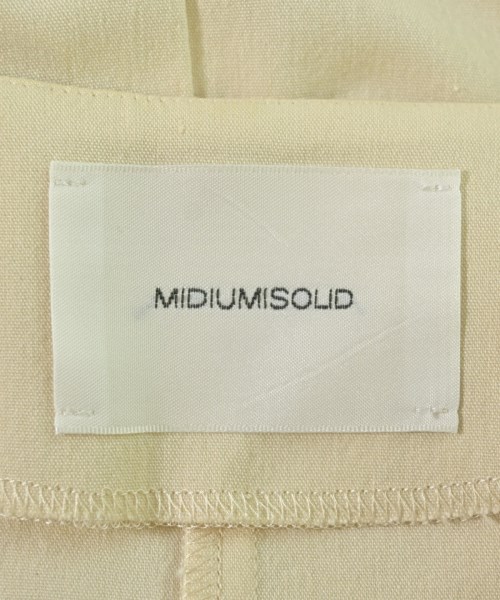 MIDIUMISOLID（ミディウミソリッド）ノースリーブ 白 サイズ:F レディース/2200715800010
