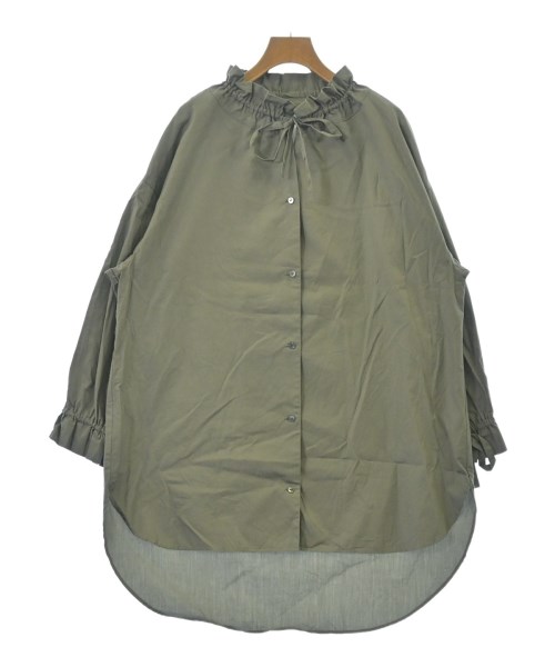 MIDIUMISOLID(ミディウミソリッド)ブラウス グレー サイズ:36(S位)/2200645799026