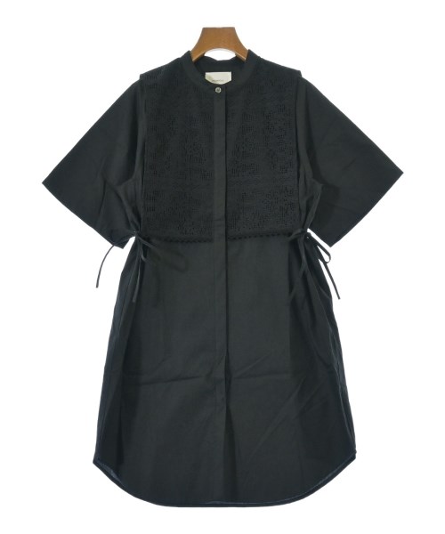 MIDIUMISOLID(ミディウミソリッド)カジュアルシャツ 黒 サイズ:F/2200640893347