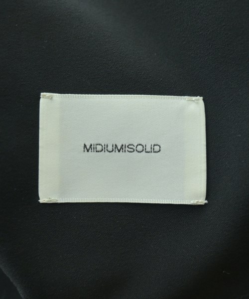 MIDIUMISOLID（ミディウミソリッド）スラックス 黒 サイズ:F レディース/2200652730104