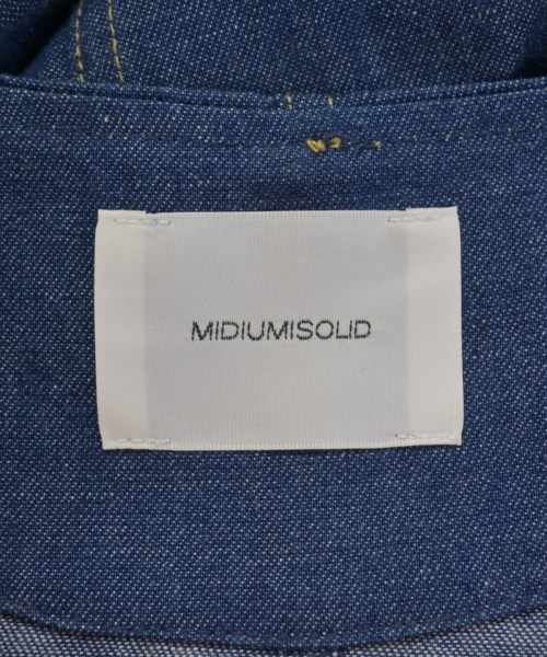 MIDIUMISOLID（ミディウミソリッド）ワンピース 青 サイズ:F レディース/2200700153275