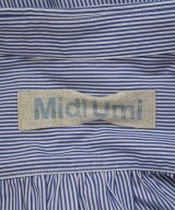 MIDIUMISOLID（ミディウミソリッド）シャツワンピース 青 サイズ:F レディース/2200700153299