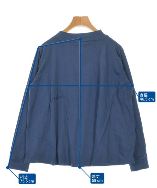 MIDIUMISOLID（ミディウミソリッド）Tシャツ・カットソー 紺 サイズ:F レディース/2200662473046