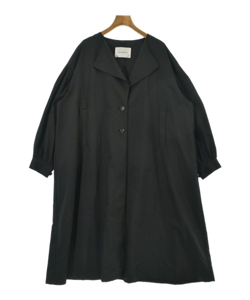 MIDIUMISOLID（ミディウミソリッド）チェスターコート 黒 サイズ:F レディース/2200664054014