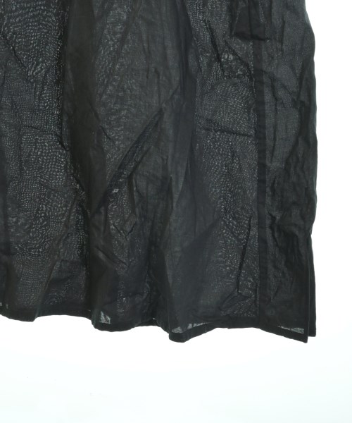 MIDIUMISOLID（ミディウミソリッド）シャツワンピース 黒 サイズ:F レディース/2200667258044