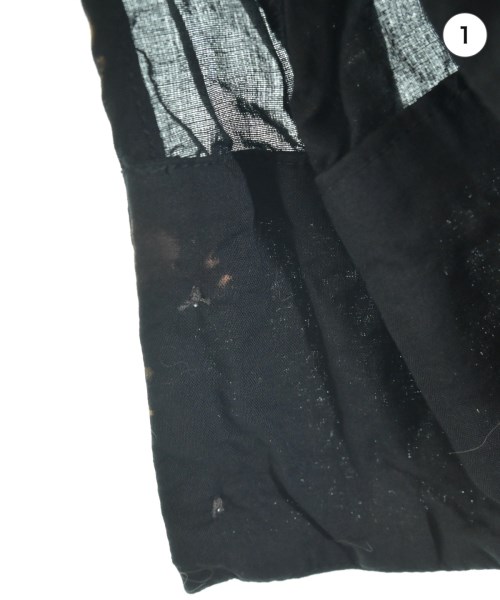 MIDIUMISOLID（ミディウミソリッド）シャツワンピース 黒 サイズ:F レディース/2200667258044