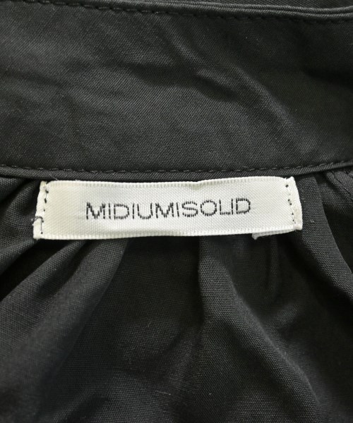 MIDIUMISOLID（ミディウミソリッド）ブラウス 黒 サイズ:F レディース/2200669015010
