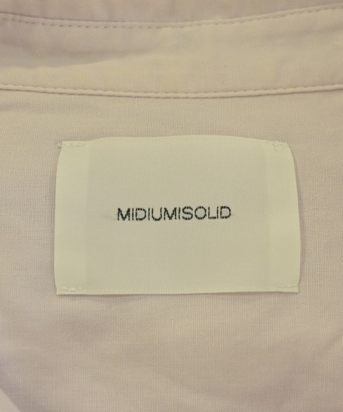 MIDIUMISOLID（ミディウミソリッド）カジュアルシャツ ピンク サイズ:F レディース/2200716960126