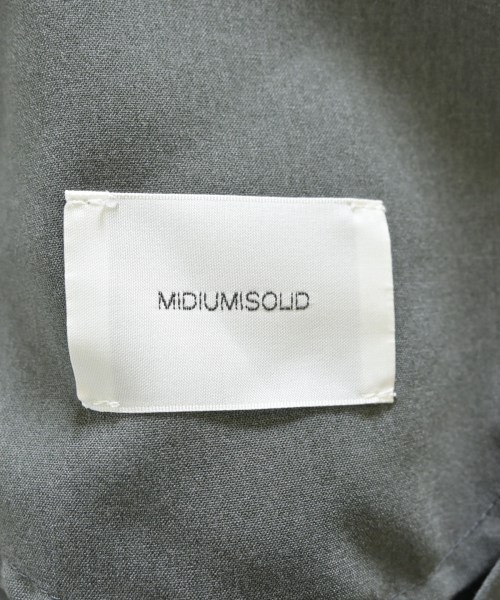 MIDIUMISOLID（ミディウミソリッド）スラックス グレー サイズ:38(M位) レディース/2200716960164
