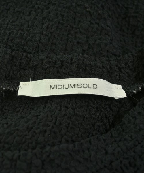MIDIUMISOLID（ミディウミソリッド）ブラウス 黒 サイズ:F レディース/2200716778141