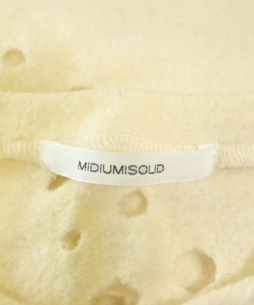 MIDIUMISOLID（ミディウミソリッド）ニット・セーター 白 サイズ:48(XXL位) レディース/2200727324023