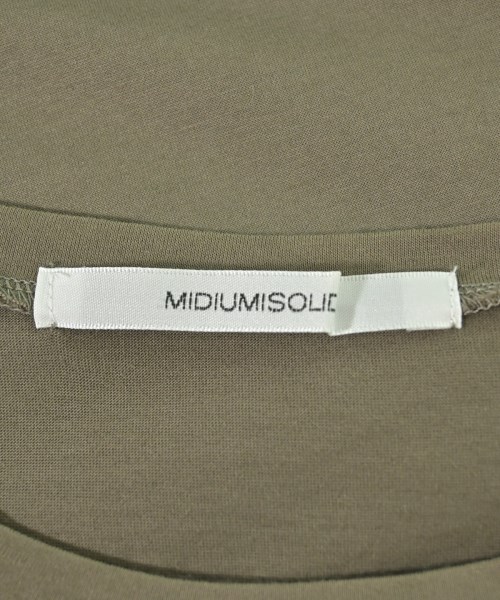 MIDIUMISOLID（ミディウミソリッド）Tシャツ・カットソー カーキ サイズ:F レディース/2200682822145