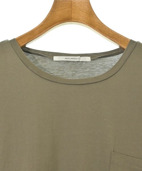 MIDIUMISOLID（ミディウミソリッド）Tシャツ・カットソー カーキ サイズ:F レディース/2200682822145