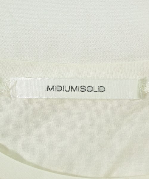 MIDIUMISOLID（ミディウミソリッド）Tシャツ・カットソー 白 サイズ:F レディース/2200682822152