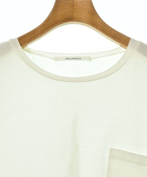 MIDIUMISOLID（ミディウミソリッド）Tシャツ・カットソー 白 サイズ:F レディース/2200682822152