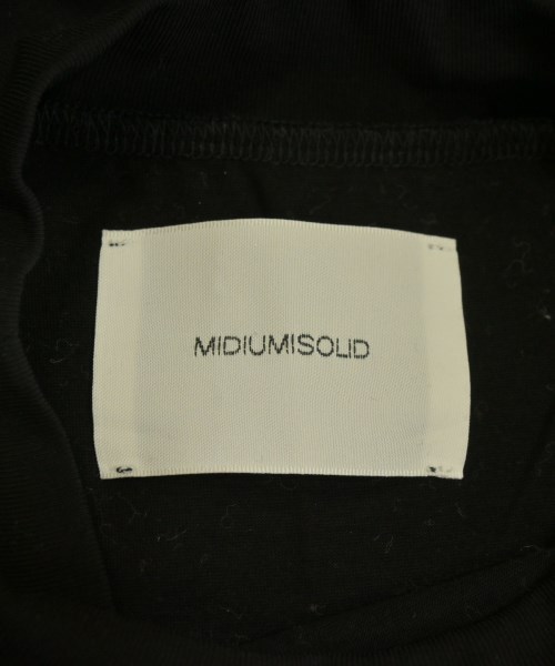 MIDIUMISOLID（ミディウミソリッド）Tシャツ・カットソー 黒 サイズ:-(M位) レディース/2200688526252