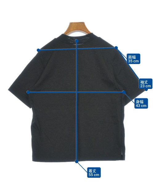 MIDIUMISOLID（ミディウミソリッド）Tシャツ・カットソー 黒 サイズ:-(M位) レディース/2200688526252