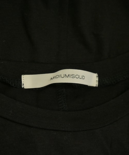 MIDIUMISOLID（ミディウミソリッド）Tシャツ・カットソー 黒 サイズ:F レディース/2200688526276