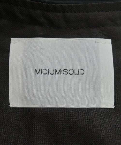 MIDIUMISOLID（ミディウミソリッド）ベスト 黒 サイズ:F レディース/2200688526504