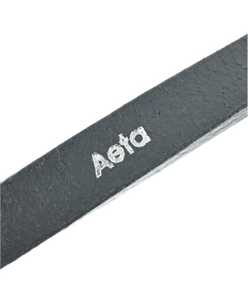 Aeta（アエタ）ベルト 黒 サイズ:- メンズ/2200667151147