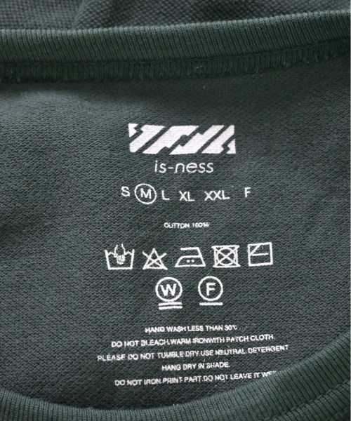 is-ness（イズネス）Tシャツ・カットソー 緑 サイズ:M メンズ/2200477416023