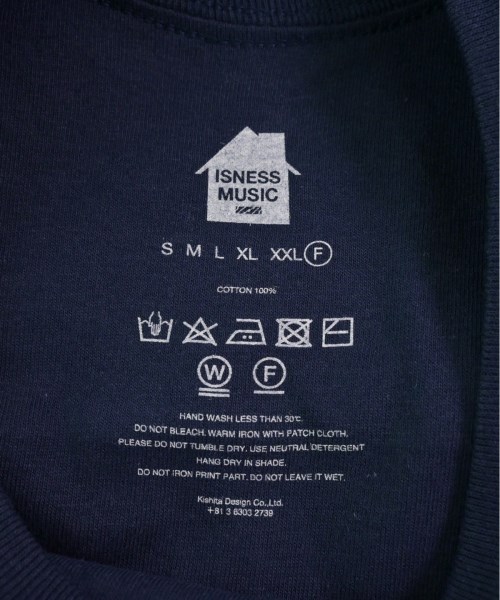 is-ness（イズネス）Tシャツ・カットソー 紺 サイズ:F メンズ/2200480429096