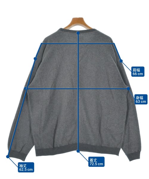 is-ness（イズネス）スウェット グレー サイズ:ONE メンズ/2200635383075