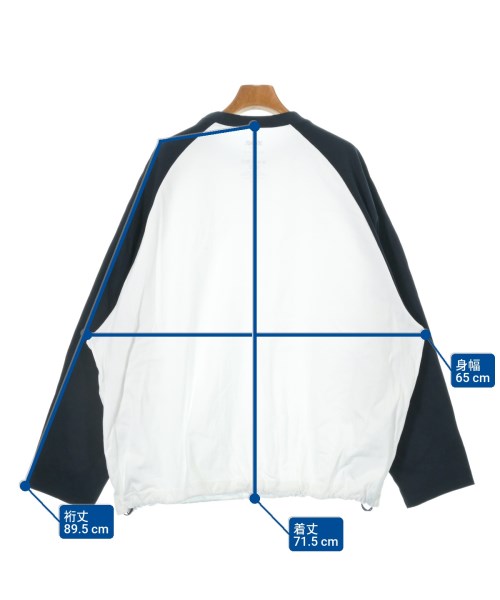 is-ness（イズネス）Tシャツ・カットソー 白 サイズ:M メンズ/2200637922081