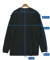 is-ness（イズネス）Tシャツ・カットソー 黒 サイズ:XL メンズ/2200543891204