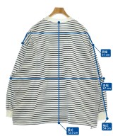 is-ness（イズネス）Tシャツ・カットソー 白 サイズ:L メンズ/2200621104066