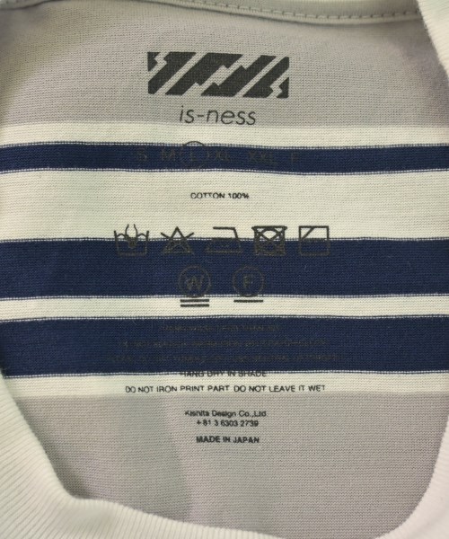 is-ness（イズネス）Tシャツ・カットソー グレー サイズ:48(L位) メンズ/2200605194069