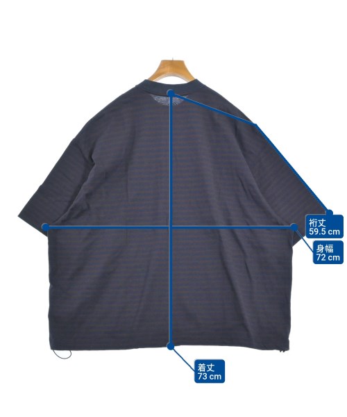 is-ness（イズネス）Tシャツ・カットソー 茶 サイズ:L メンズ/2200674783171