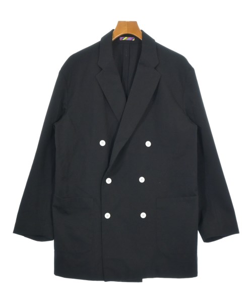 is-ness(イズネス)テーラードジャケット 黒 サイズ:L/2200680086020