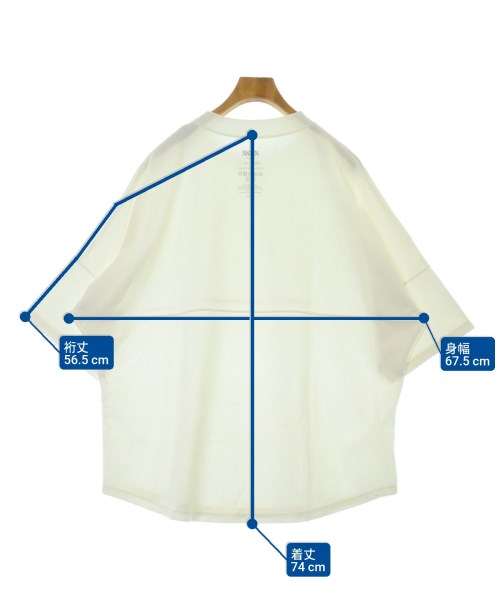 is-ness（イズネス）Tシャツ・カットソー 白 サイズ:M メンズ/2200656246120