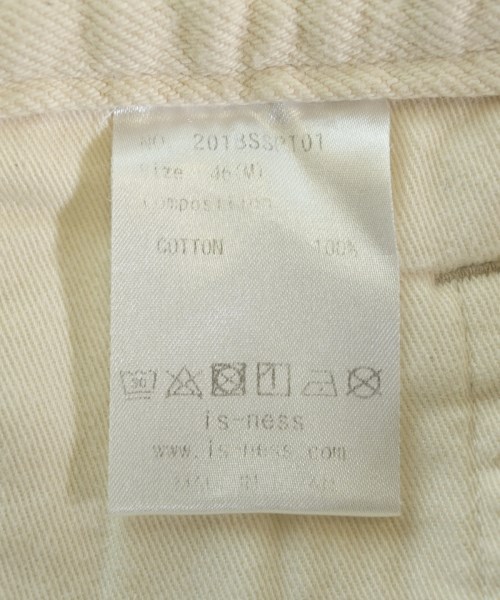 is-ness（イズネス）その他 白 サイズ:46(M位) メンズ/2200656574025
