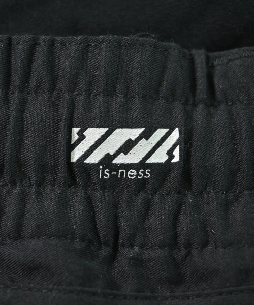 is-ness（イズネス）チノパン 黒 サイズ:L メンズ/2200658982125