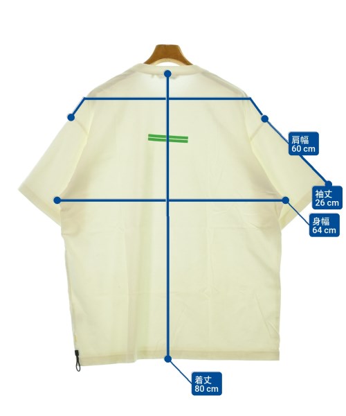 is-ness（イズネス）Tシャツ・カットソー 白 サイズ:XL メンズ/2200658982200