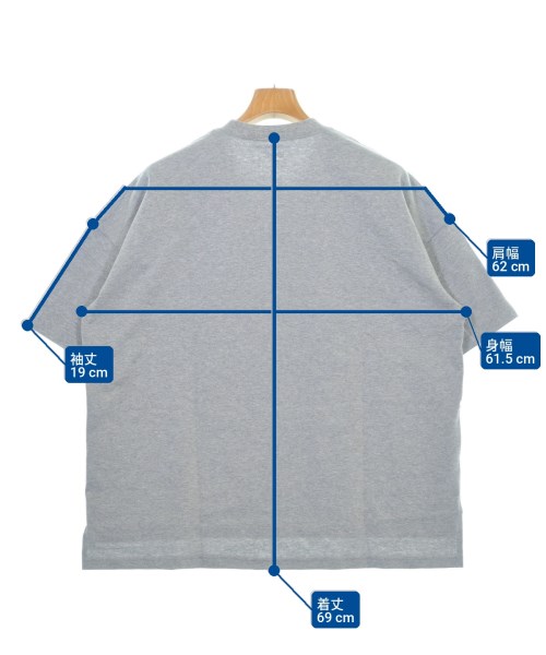 is-ness（イズネス）Tシャツ・カットソー グレー サイズ:M メンズ/2200712009119