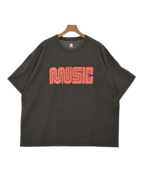 is-ness イズネス Tシャツ・カットソー メンズ 【古着】【中古】 is-ness（イズネス）Tシャツ・カットソー 茶 サイズ:F メンズ