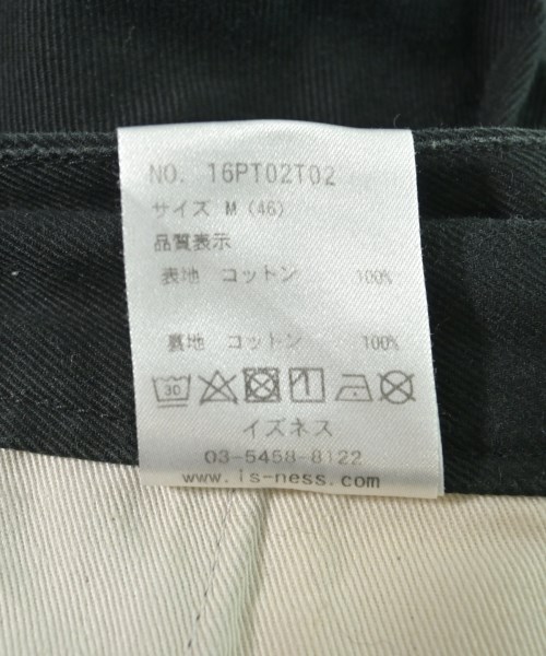 is-ness（イズネス）その他 黒 サイズ:M メンズ/2200642926067
