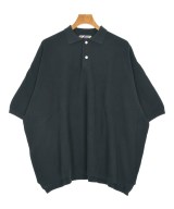 is-ness（イズネス）ポロシャツ 黒 サイズ:L メンズ/2200707812052