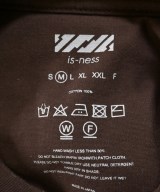 is-ness（イズネス）Tシャツ・カットソー 茶 サイズ:M メンズ/2200660832135