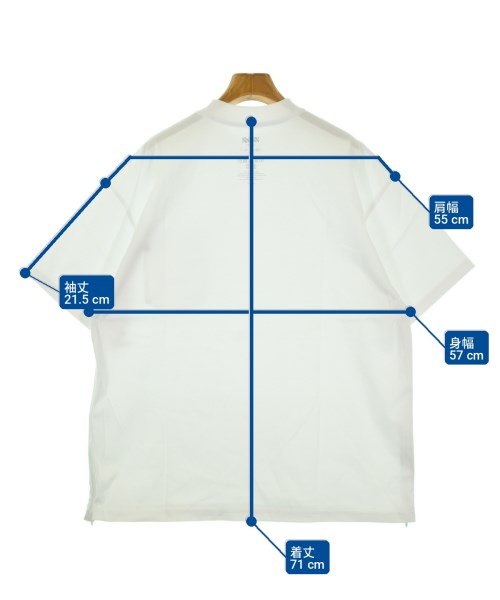 is-ness（イズネス）Tシャツ・カットソー 白 サイズ:M メンズ/2200726770197