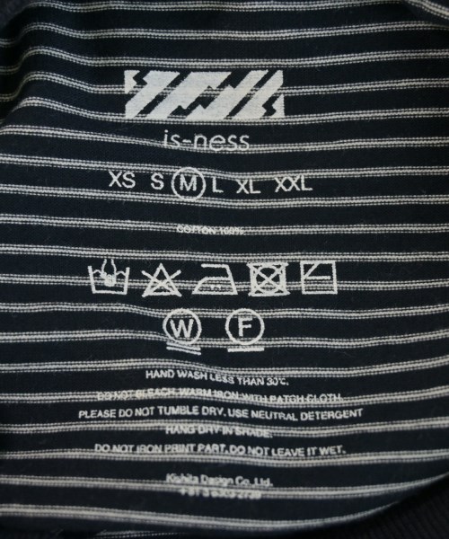 is-ness（イズネス）Tシャツ・カットソー 紺 サイズ:M メンズ/2200721974033