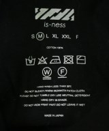 is-ness（イズネス）Tシャツ・カットソー 黒 サイズ:M メンズ/2200721974576