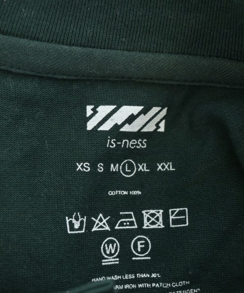 is-ness（イズネス）Tシャツ・カットソー 緑 サイズ:L メンズ/2200685213339