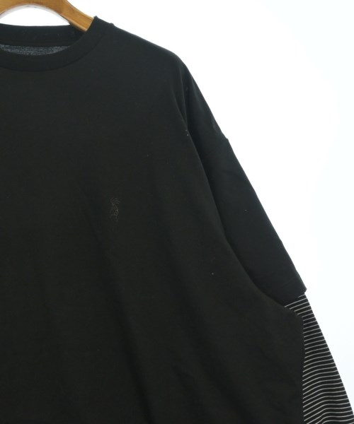 is-ness（イズネス）Tシャツ・カットソー 黒 サイズ:L メンズ/2200685632147