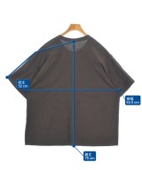 is-ness（イズネス）Tシャツ・カットソー 茶 サイズ:F メンズ/2200692104026