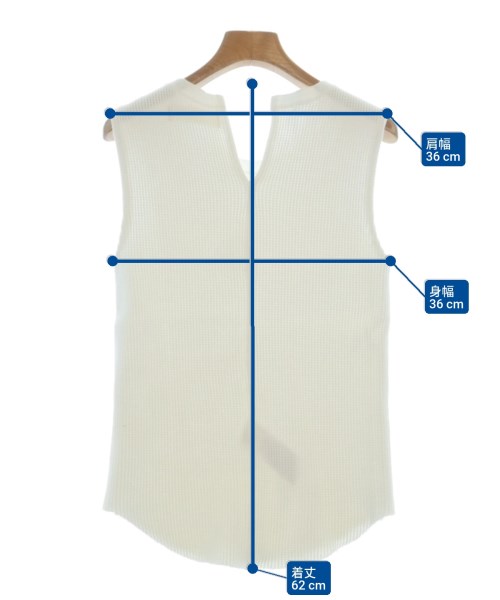 R JUBILEE（アールジュビリー）ノースリーブ 白 サイズ:F レディース/2200626668327