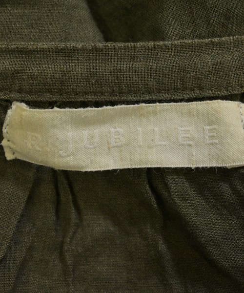 R JUBILEE（アールジュビリー）ブラウス カーキ サイズ:F レディース/2200622231075